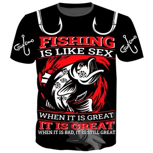 Funny Long Sleeve TShirt  Shut Up and Fish - elitefishingoutlet