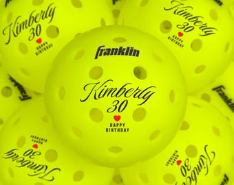 Personalized Franklin X-40 Pickleball: Custom Name, Logo, or Message - Rush Orders & Fast Shipping!