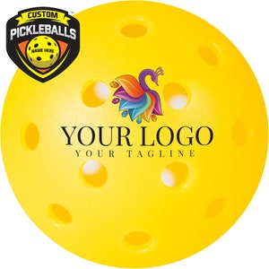 Custom Logo Pickleballs: Corporate Gifts & Promotional Giveaways