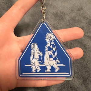 Anime DS Acrylic Keychain Charm Merch