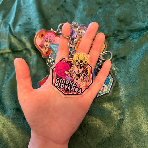 JF2019 アクリルバッジ ボンゴレ Anime Jj Acrylic Keychain - Etsy