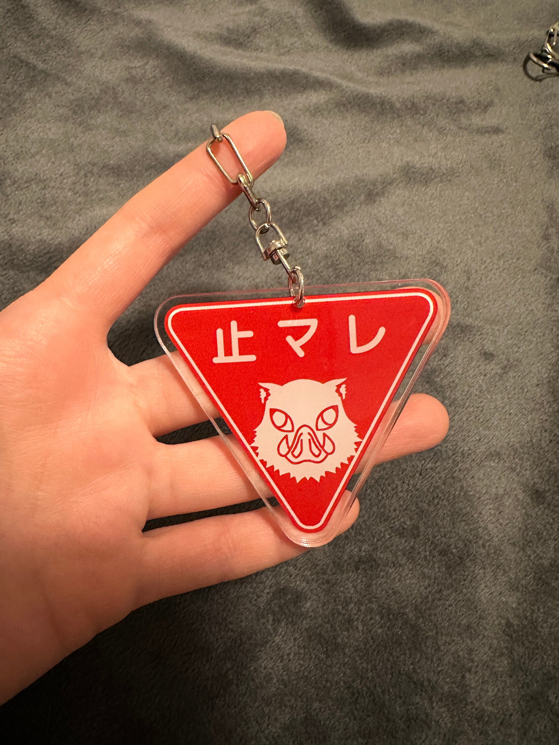 Anime Acrylic Keychain Charm Merch - Etsy