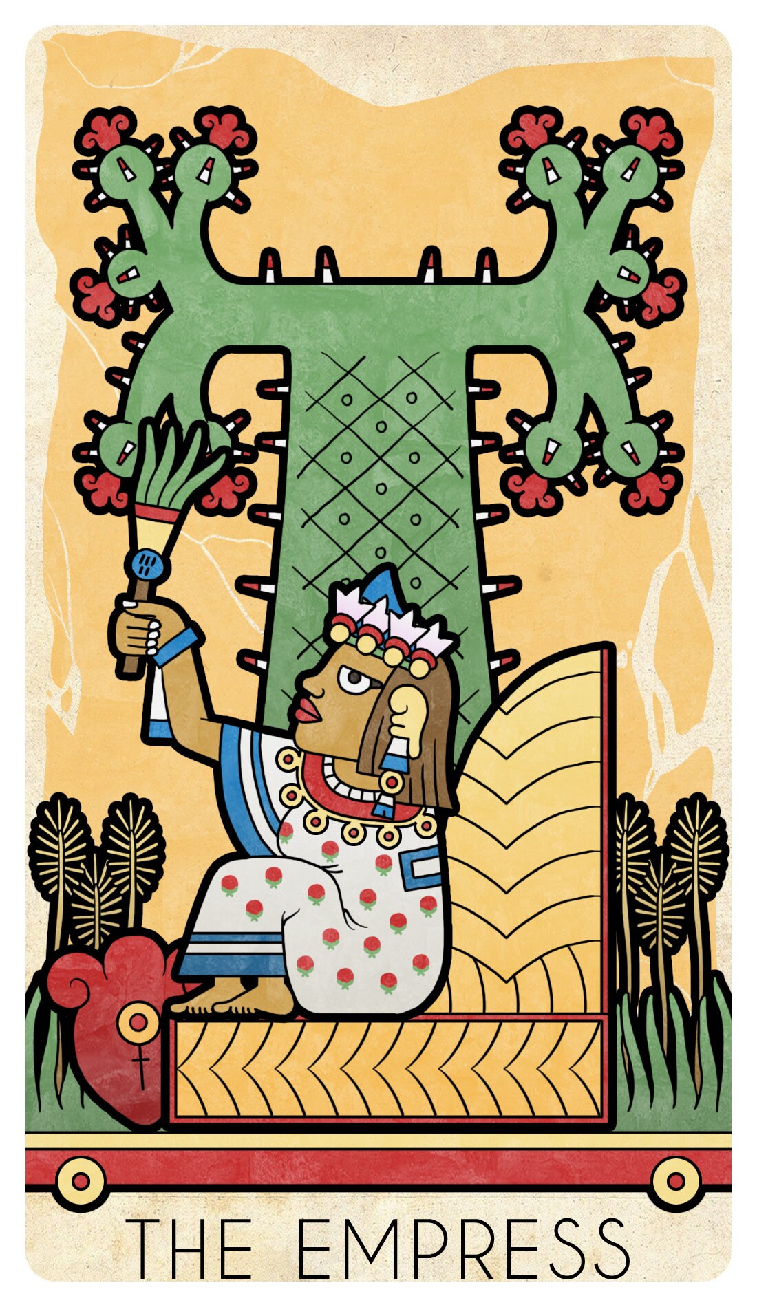 Aztec Codex Tarot Deck - Etsy