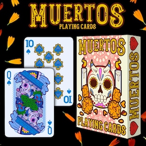Cartas de Baralho Muertos