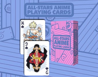 All-Stars Anime Playing Cards