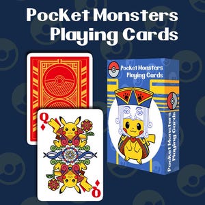 Pocket Monsters Playing cards