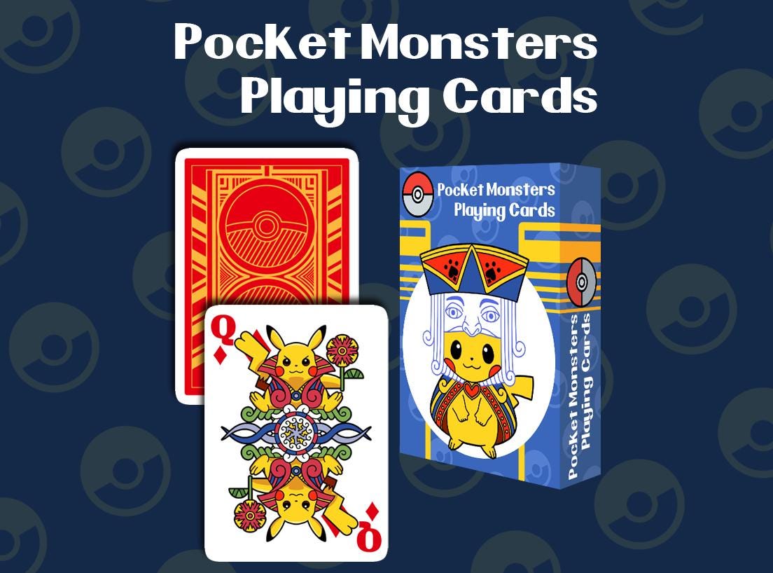 Nintendo Playing Cards - Etsy