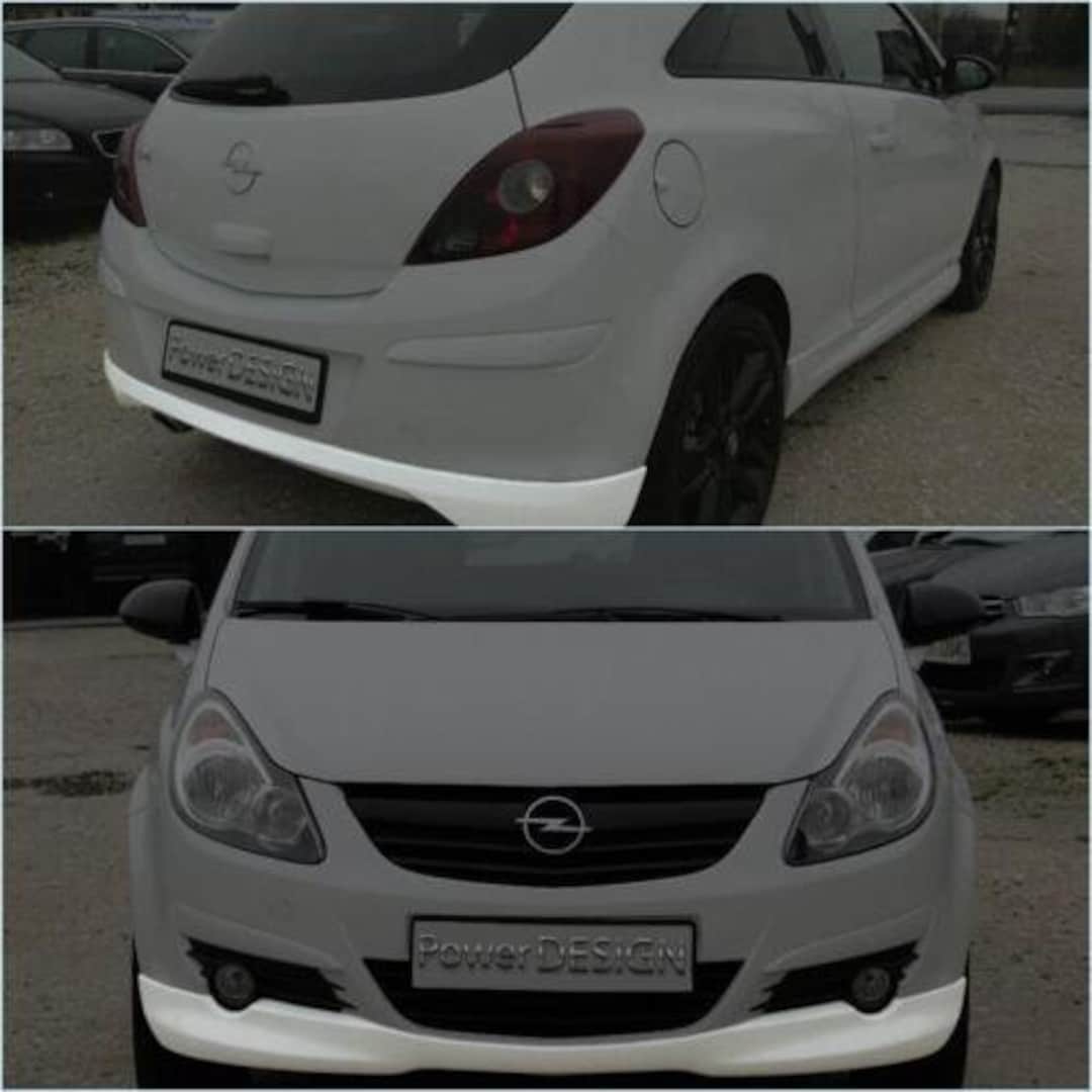 Becquet Arrière Pour Vauxhall Corsa Van D (2006-2014) - Fibre De Carbone, Pose Sans Perçage, Améliore Stabilité Et Look Sportif - 3