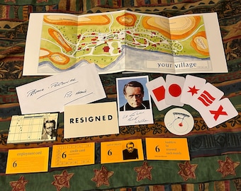 Patrick McGoohan The Prisoner Gift set  of 8 novelty items