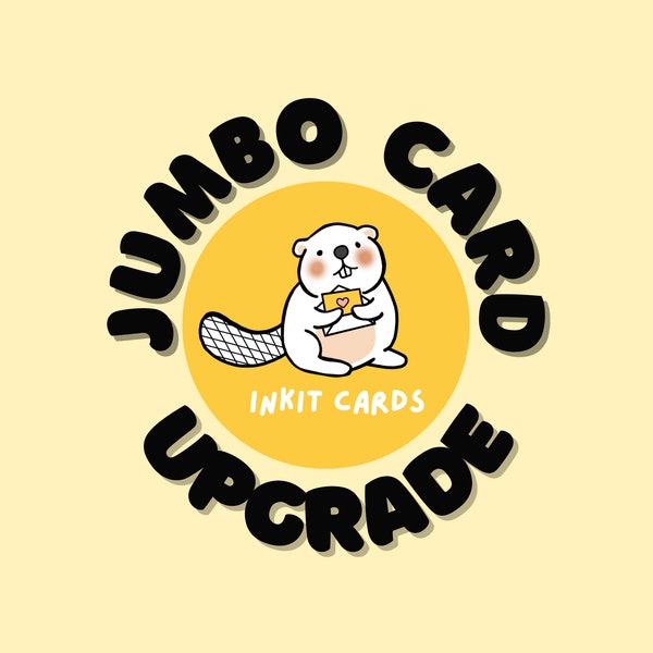 Jumbo Greeting Card Etsy