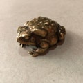 Brass Toad Figurine, Vintage Style Tea Pet, Bonsai Ornament product logo