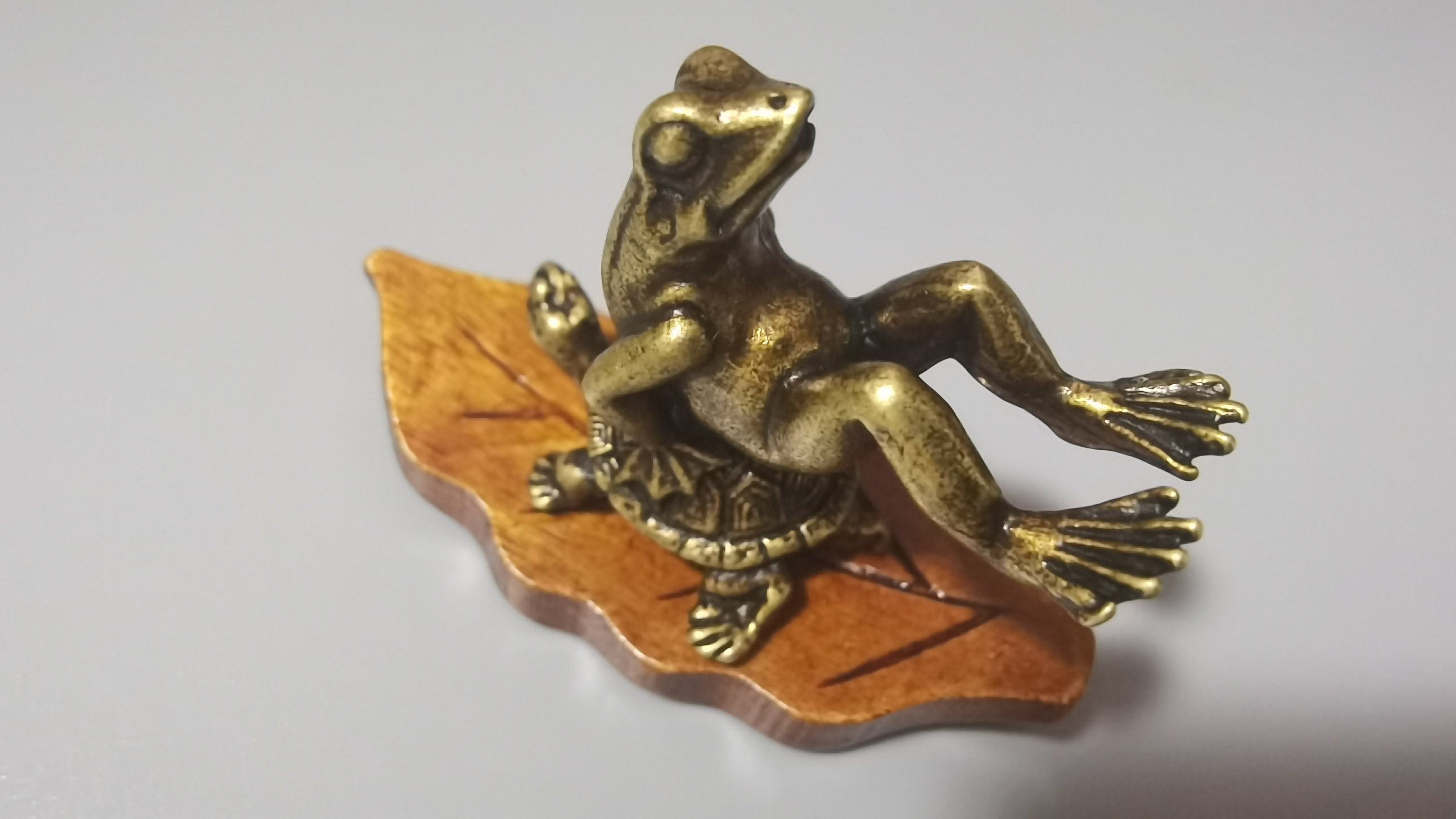 Tortoise Frog Statue, Turtle Decoration, Waterproof Unique Design, Living Room Antique
