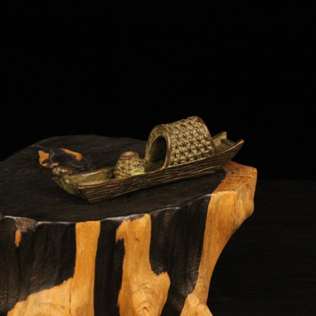 Mini Chinesischer Faltparavent – 46x24x0,6 Cm, Holz, Antike Malerei, Desktop-Dekoration Oder Raumteiler
