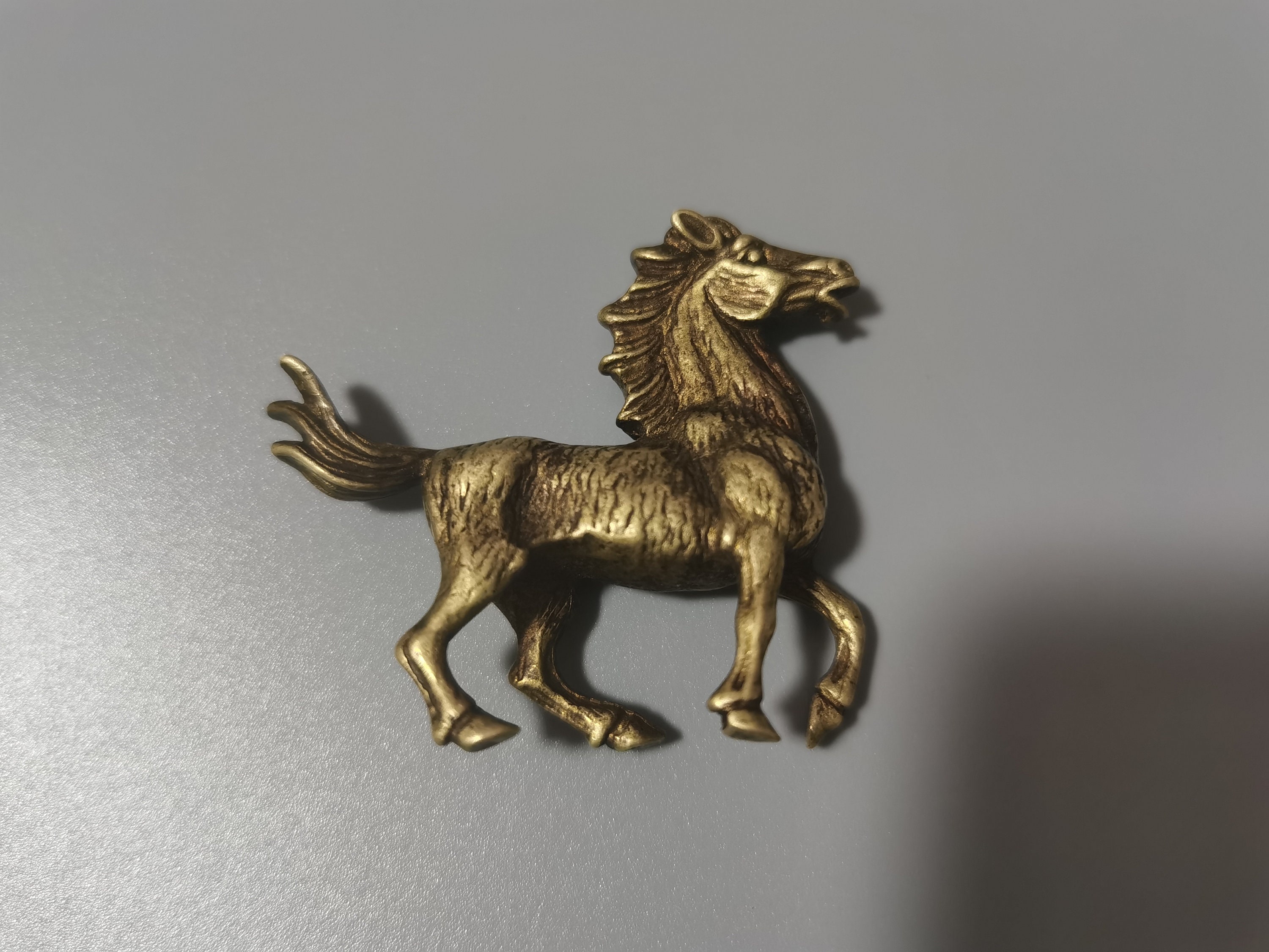 Kleine Messing-Statuen Als Deko – Tiermotiv (z.B. Ente), Für Schreibtisch, Regal Oder Als Geschenk
