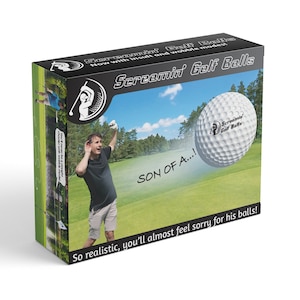 Screamin' Golf Balls (puste pudełko) Prezent-żart