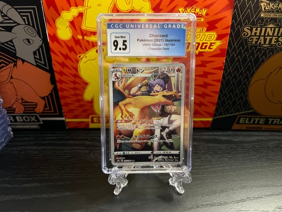 リザードン Charizard 187/184 CHR 10枚セット Charizard CHR 187/184 Vmax Climax Japanese Pokemon TCG BGS