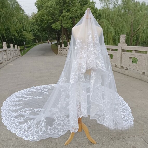 5m wedding veil top