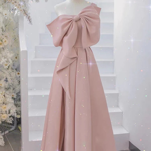 flowy maxi dress with sleeves Floral Evening Ruffled Gown Voluminous Embellishment_3D Flower Color:Slate_Blue Turkey Breast And Stuffing