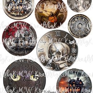 Halloween Clocks 1