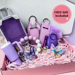 Sicherheits-Schlüsselanhänger Geschenkbox, süßes & praktisches Zubehör für Frauen, Jugendliche und Lieben - Nachdenkliches Geschenk für jeden Anlass, Weihnachten, Bday