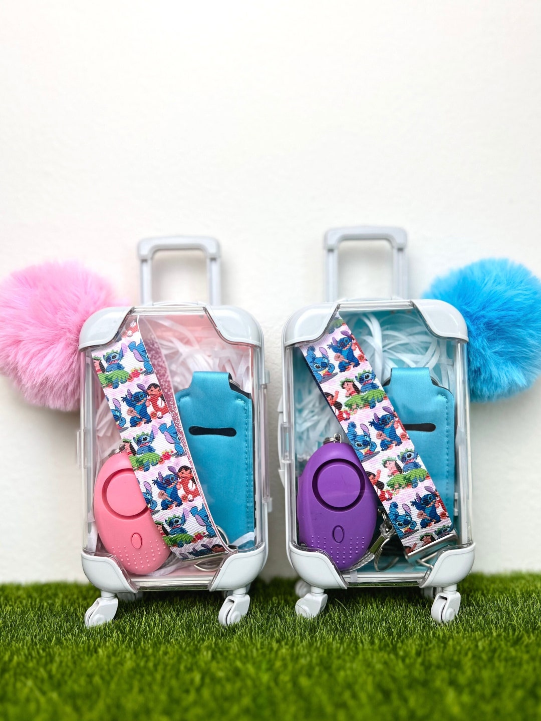 Cartoon Mini Suitcase Safety Keychain Gift for Women and Etsy