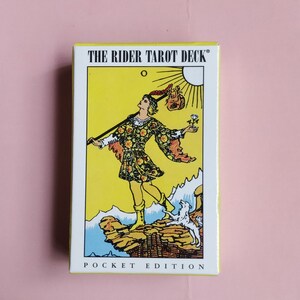 Individual/Replacement Cards: Rider Waite Pocket Edition Tarot
