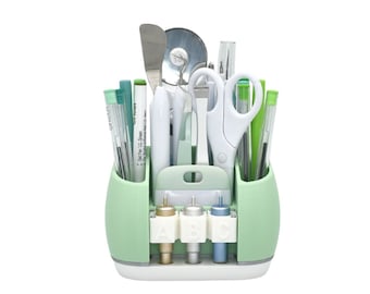 World's Cutest Mini Cricut Explore® Tool Caddy / Mini Fry Tool Caddy™ - Tool Holder or Organizer for Cricut® Essential Tool Set