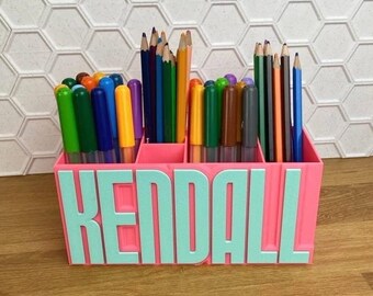 Personalized Pen Holder - Toolbox - Makeup Box - Best 3D Printed Products