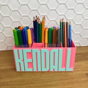 Personalized Pen Holder - Toolbox - Makeup Box - Best 3D Printed Products
