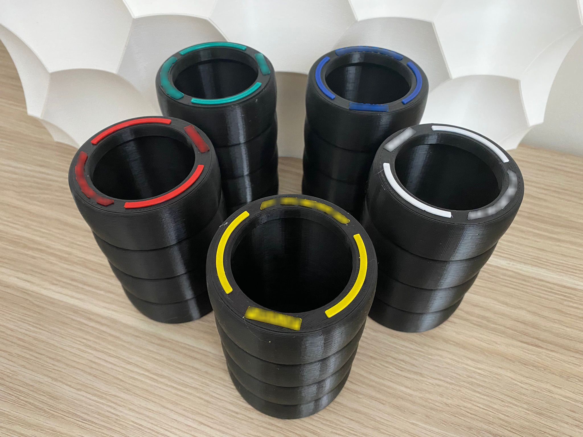 F1 Tires Penholder / Toolbox. Best gift for Formula 1 Fans