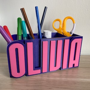 Personalized Pen Holder - Toolbox - Makeup Box - Best 3D Printed Products