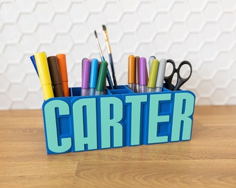 Personalized Pen Holder - Toolbox - Makeup Box - Best 3D Printed Products