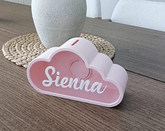 Personalized Cloud Piggy Bank