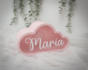 Personalized Cloud Piggy Bank