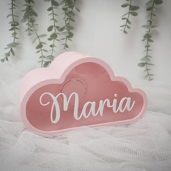 Personalized Cloud Piggy Bank