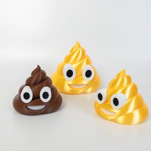 Humorous Pile of Poo Emoji Desk Decor for Home or Office :)
