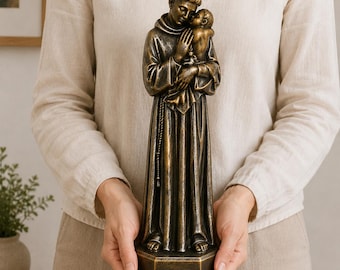 Saint Anthony of Padua - statue 32 cm - sturdy and beautiful