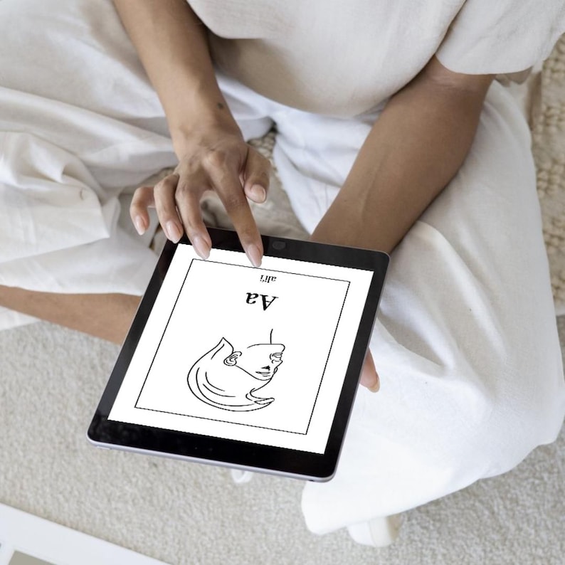 Hawai‘i Pī‘āpā Printable Hawaiian Alphabet Coloring Page, ʻŌlelo