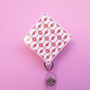 Bobine de badge rétractable, cadeau d'infirmière, cadeau de médecin, étiquette médicale, clip pour enrouleur de badge, porte-cartes, clip d'identité, cadeau de collègue, badge bohème, mousqueton