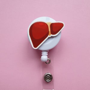 Leber Ausweishalter, Gastroenterologe Ausweishalter, Arzt Geschenk, Leber Ausweishalter, Chirurg Ausweishalter, Krankenschwester Namensschild, Arzt Ausweishalter