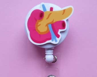 Pancreas Badge Reel: Doctor, Gastroenterologist, Endocrinologist Gift