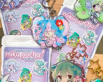 Hatsune Miku Gacha SERIES 1 Charms 2.5"