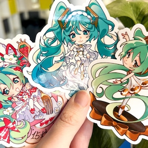 Hatsune Miku Vinyl Stickers
