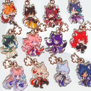 Genshin Cat Epoxy Charms 2.5&quot;