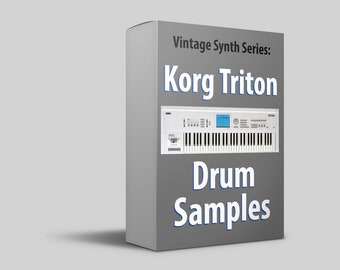 Korg Triton Drum Sample Library Sample Pack High Quality WAV Drum Kits FREE DEMO Kit