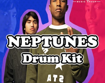 Neptunes Drum Kit R&B Sample Pack 2000s Hip Hop Samples High Quality WAV Files Drumkit