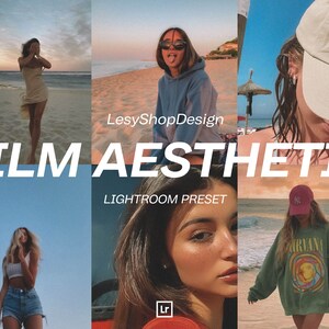 Film Aesthetic Presets Lightroom, Retro Filters, Vintage Presets, Film Effect, Mobile and Desktop Presets