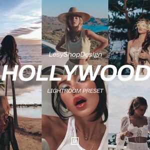 Hollywood Presets Lightroom, Pink Filters, Natural Presets, Outdoor Presets, Mobile and Desktop Presets