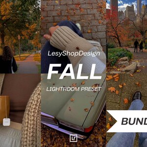 3 Herfst Presets Bundel Lightroom, Herfst Presets, Halloween Foto Filters, Outdoor Presets, Mobile en Desktop Presets