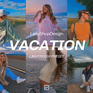 Vacation Presets Lightroom, Vibrant Filters, Saturated Presets, Vibrant Presets, Mobile and Desktop Presets